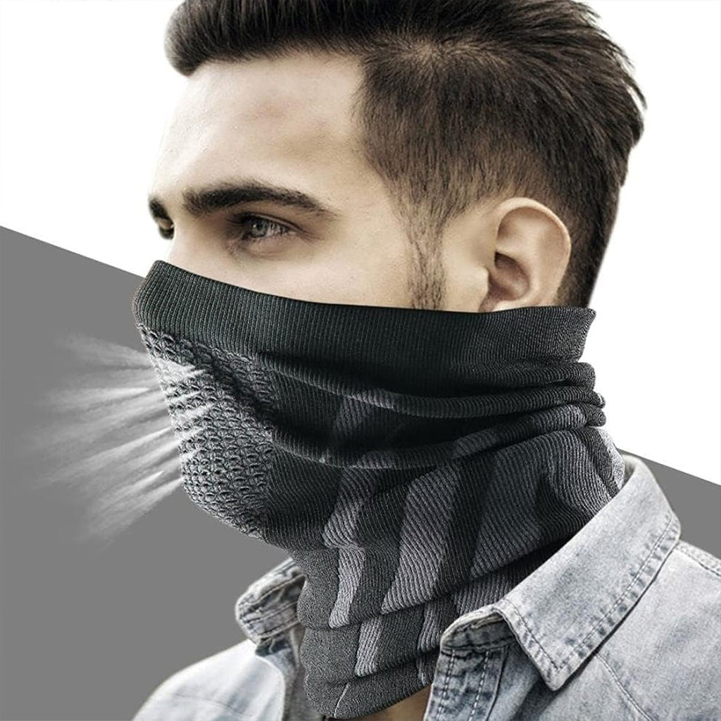 Bandana, Bufanda, Protector de Cuello, Moto, Ciclismo, Deportes Frio Multucuinción.