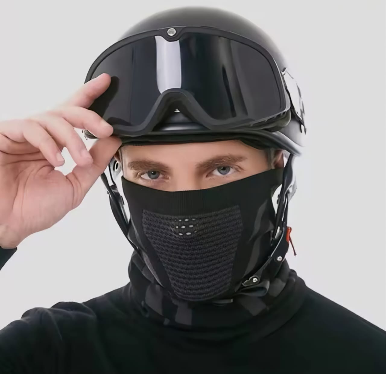 Bandana, Bufanda, Protector de Cuello, Moto, Ciclismo, Deportes Frio Multucuinción.