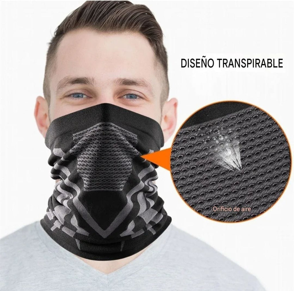 Bandana, Bufanda, Protector de Cuello, Moto, Ciclismo, Deportes Frio Multucuinción.