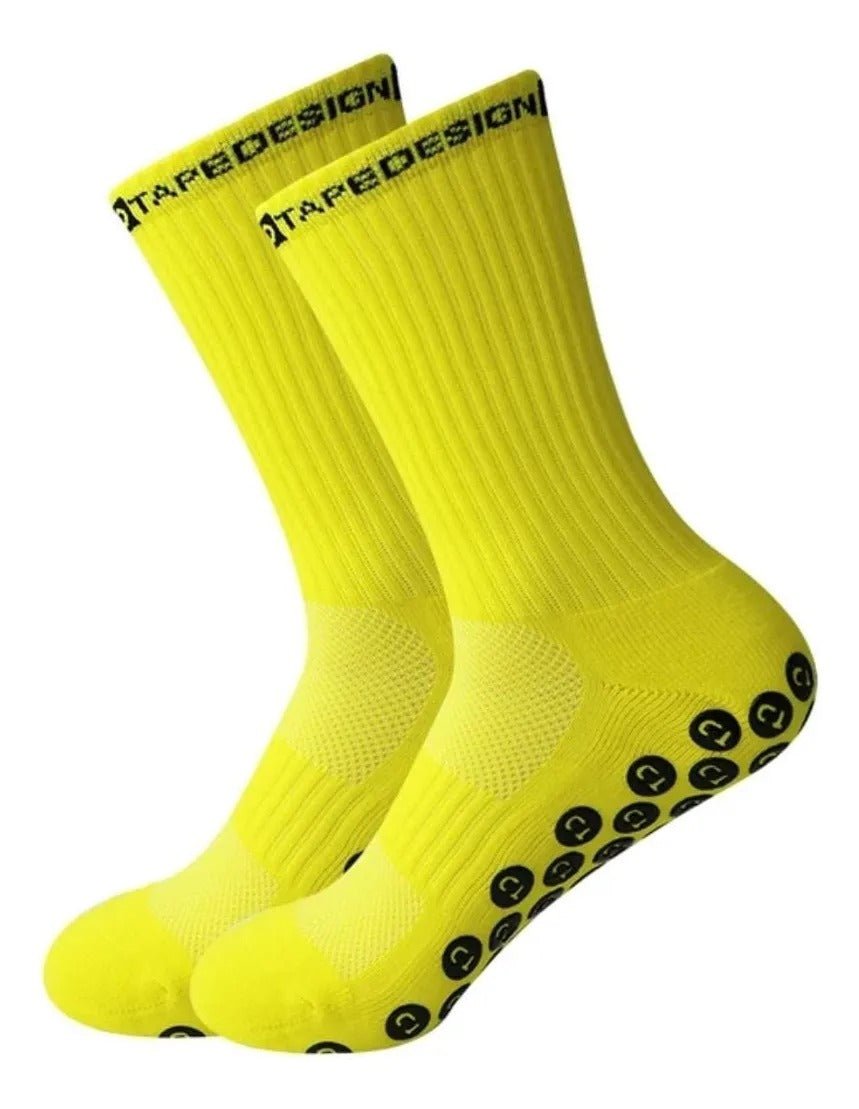 Generica, Calcetin Medias Deportivas, Calcetas Deportivas Antideslizantes para Futbol, Deportes.