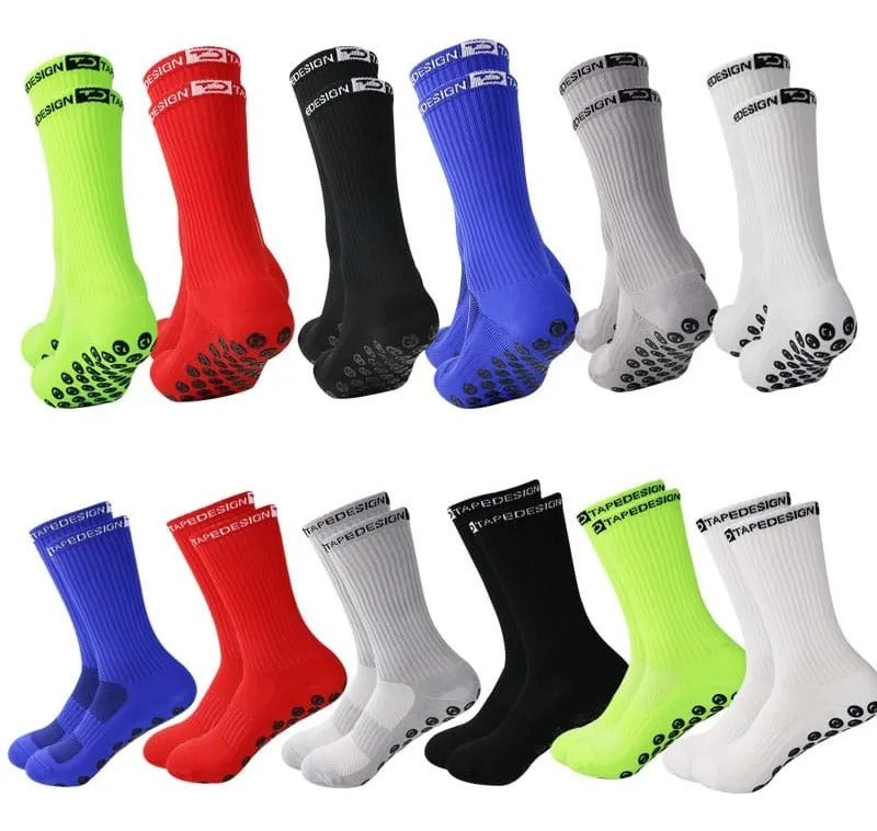 Generica, Calcetin Medias Deportivas, Calcetas Deportivas Antideslizantes para Futbol, Deportes.