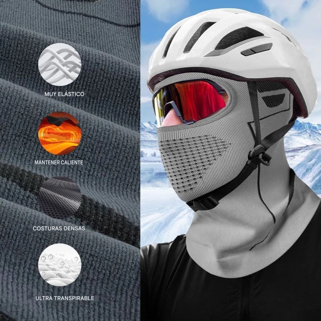 DTUCYCLE, Pasamontañas Tactica, Balaclava Para Moto, Ciclismo, Frio Invierno