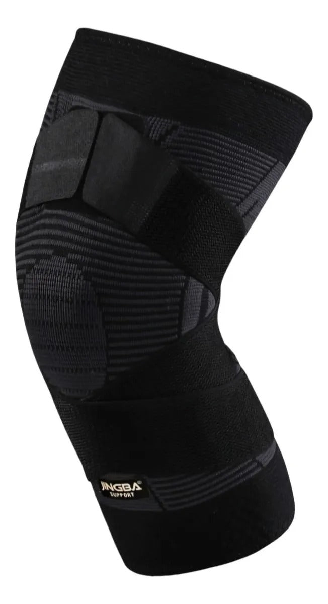 JINGBA SUPPORT, Par Rodilleras Elasticas Deportivas Compresión Ajustables.