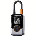 Mini Inflador de Neumaticos, Compresor de Aire Portatil con Pantalla LED, Recargable hasta 150PSI.