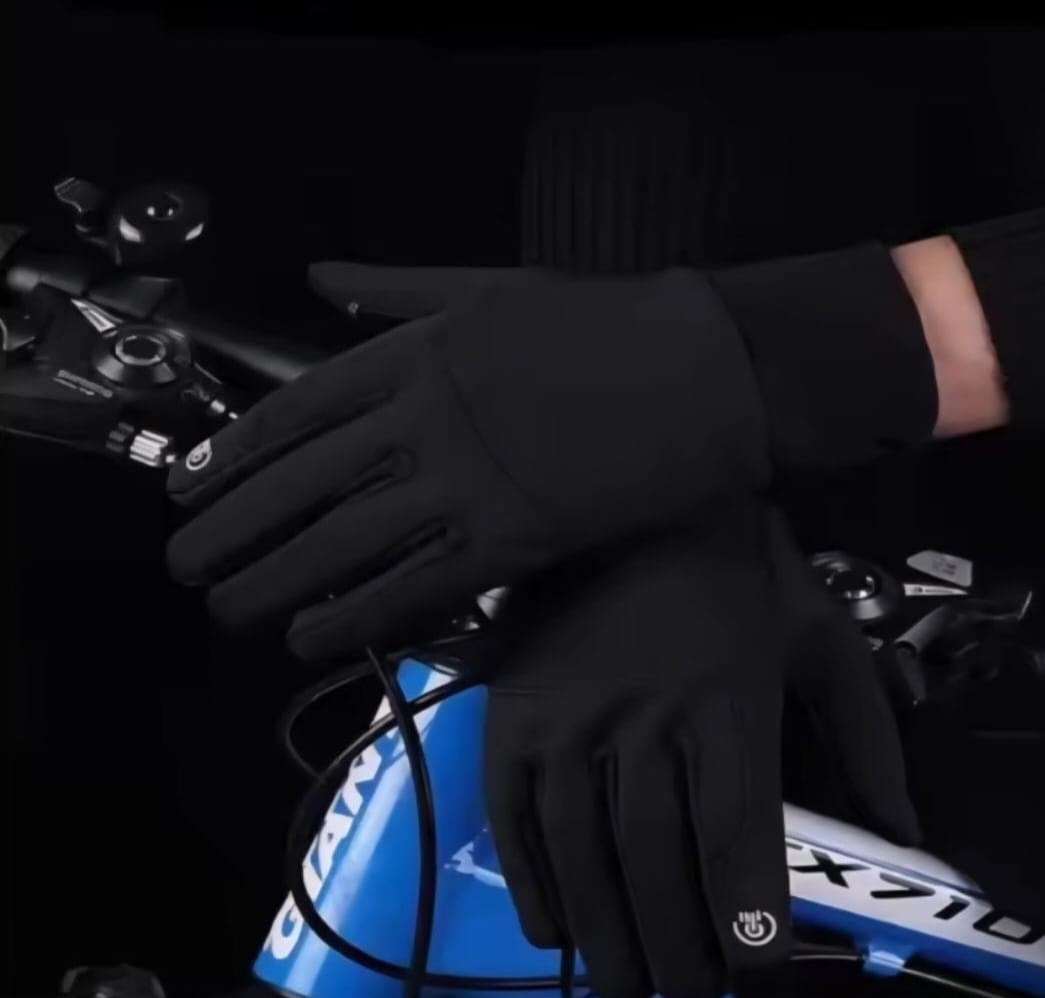 Generico, Guantes Térmicos Para Moto, Bici, Impermeables, Touch.