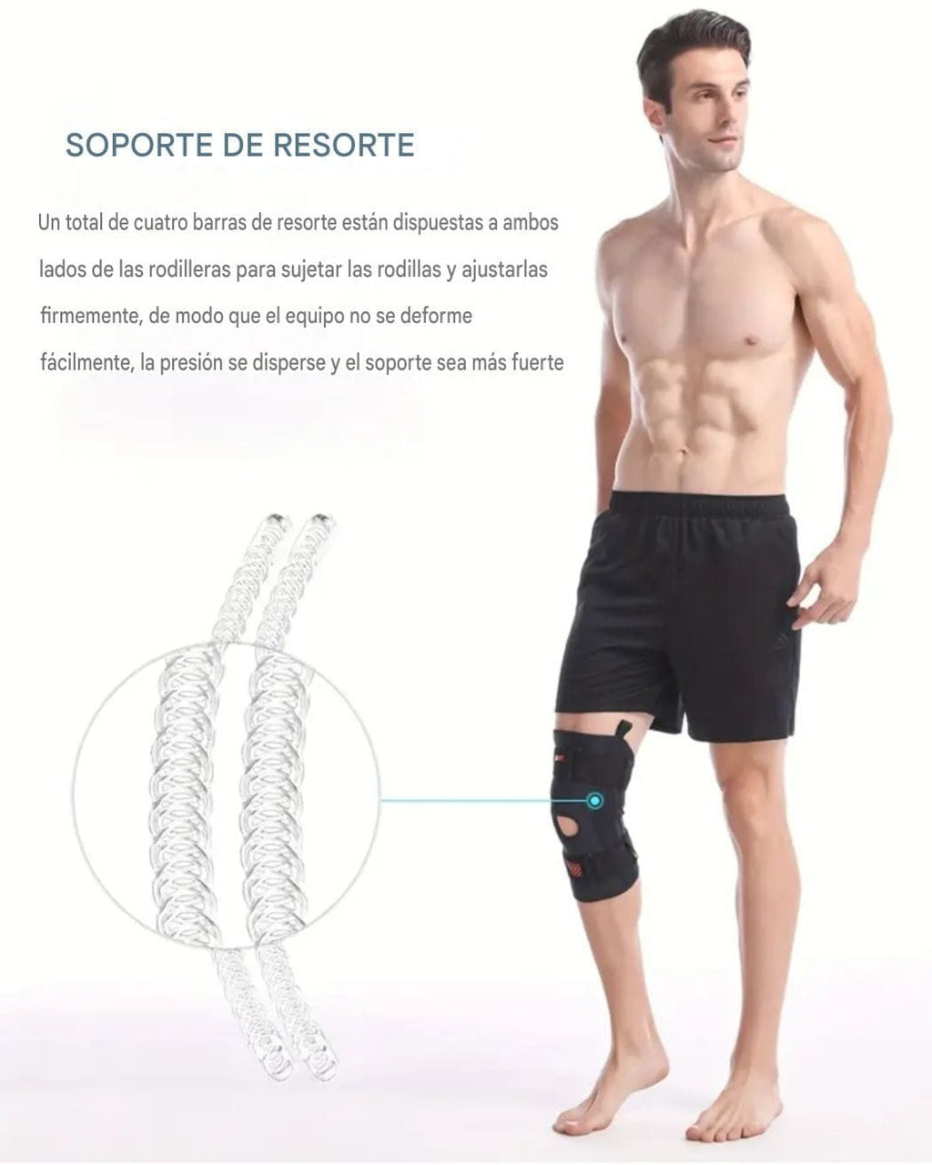 AOLIKES, Rodilleras Establizadoras Deportivas, Soporte Para Rodillas.