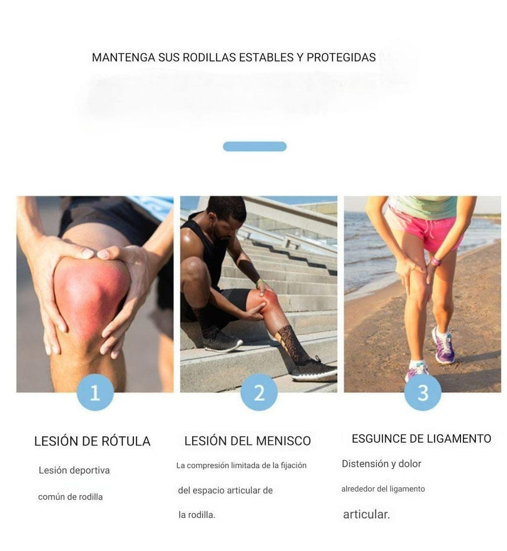 AOLIKES, Rodilleras Establizadoras Deportivas, Soporte Para Rodillas.