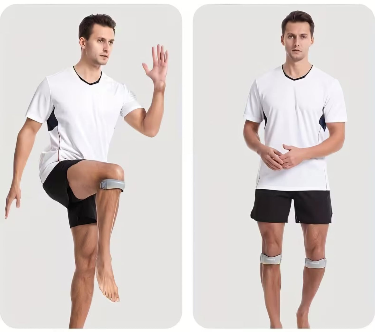 Par Rodillera Deportiva De Banda Rotuliana Para Gimnasio, Crossfit, Fútbol, Rodillera Para Deportes