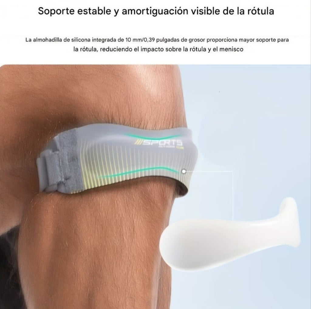 Par Rodillera Deportiva De Banda Rotuliana Para Gimnasio, Crossfit, Fútbol, Rodillera Para Deportes