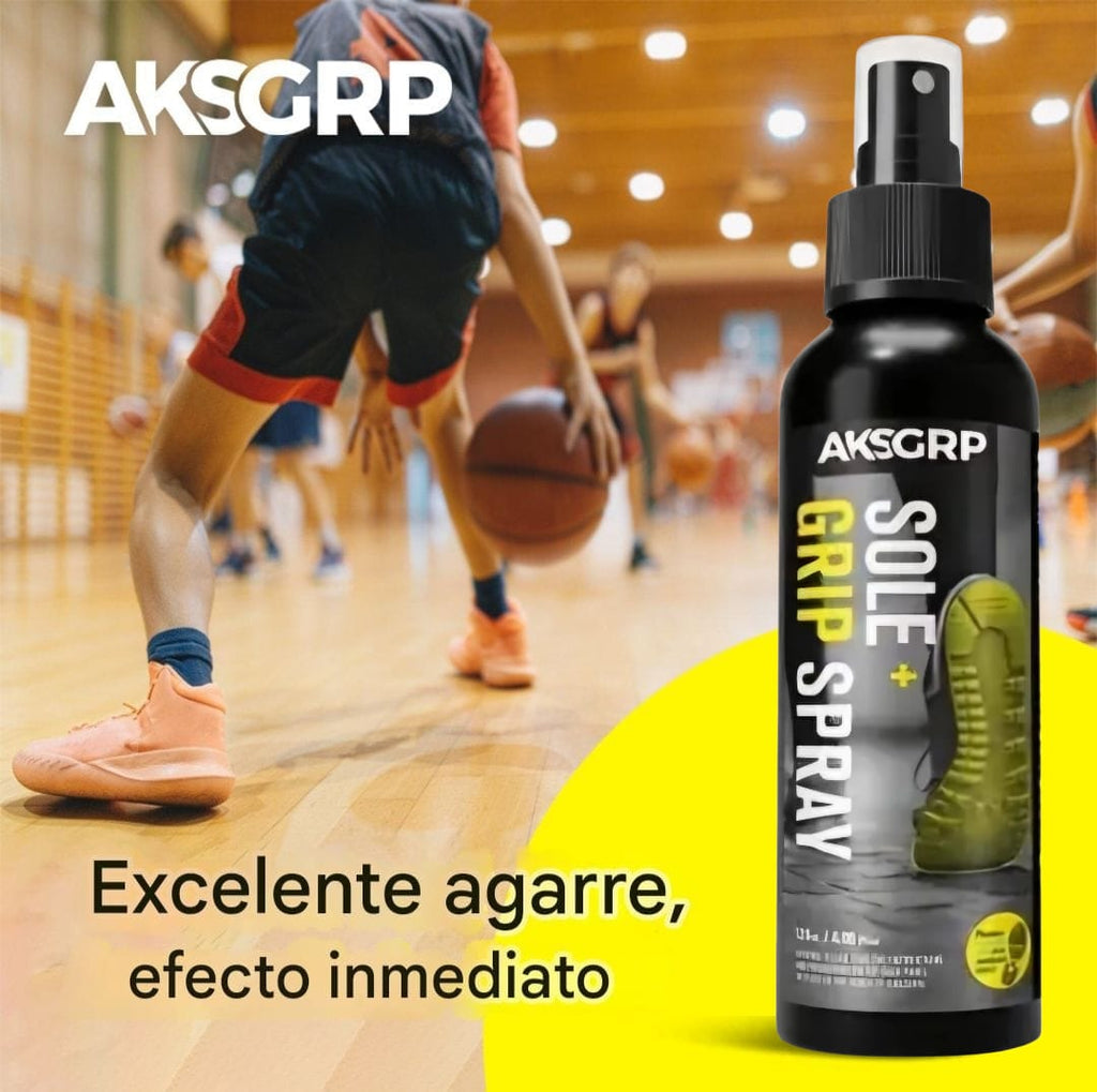 AKSGRP, Sole + Grip Spray, Antideslizante En Spray Para Guantes Portero y Articulos Deportivos