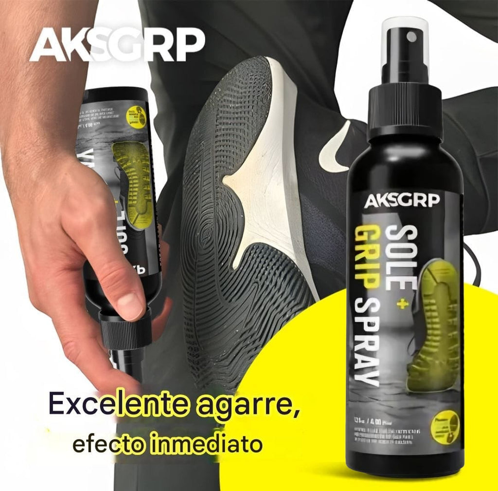 AKSGRP, Sole + Grip Spray, Antideslizante En Spray Para Guantes Portero y Articulos Deportivos