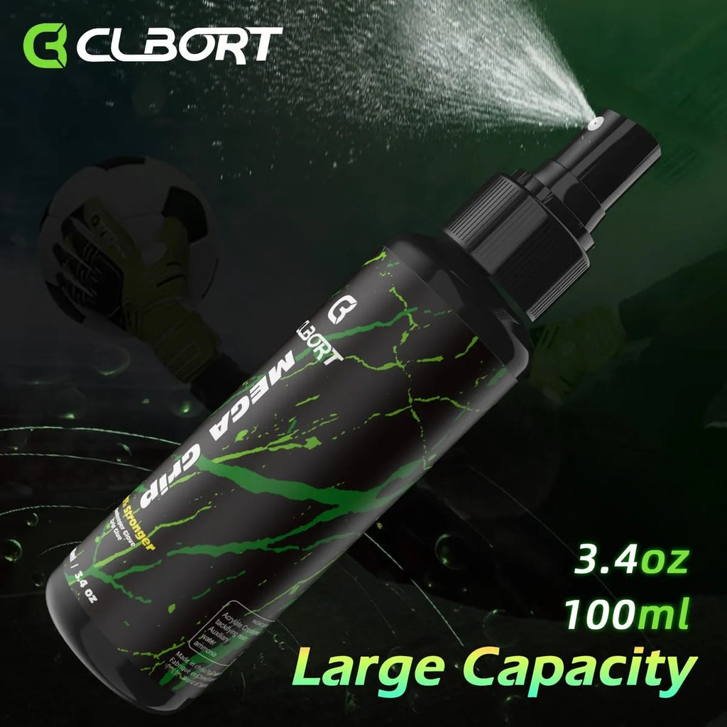 CLBORT, Goalkeeper Glove Grip Glue, Antideslizante en Spray, Para Guantes de Portero y Articulos Deportivos.