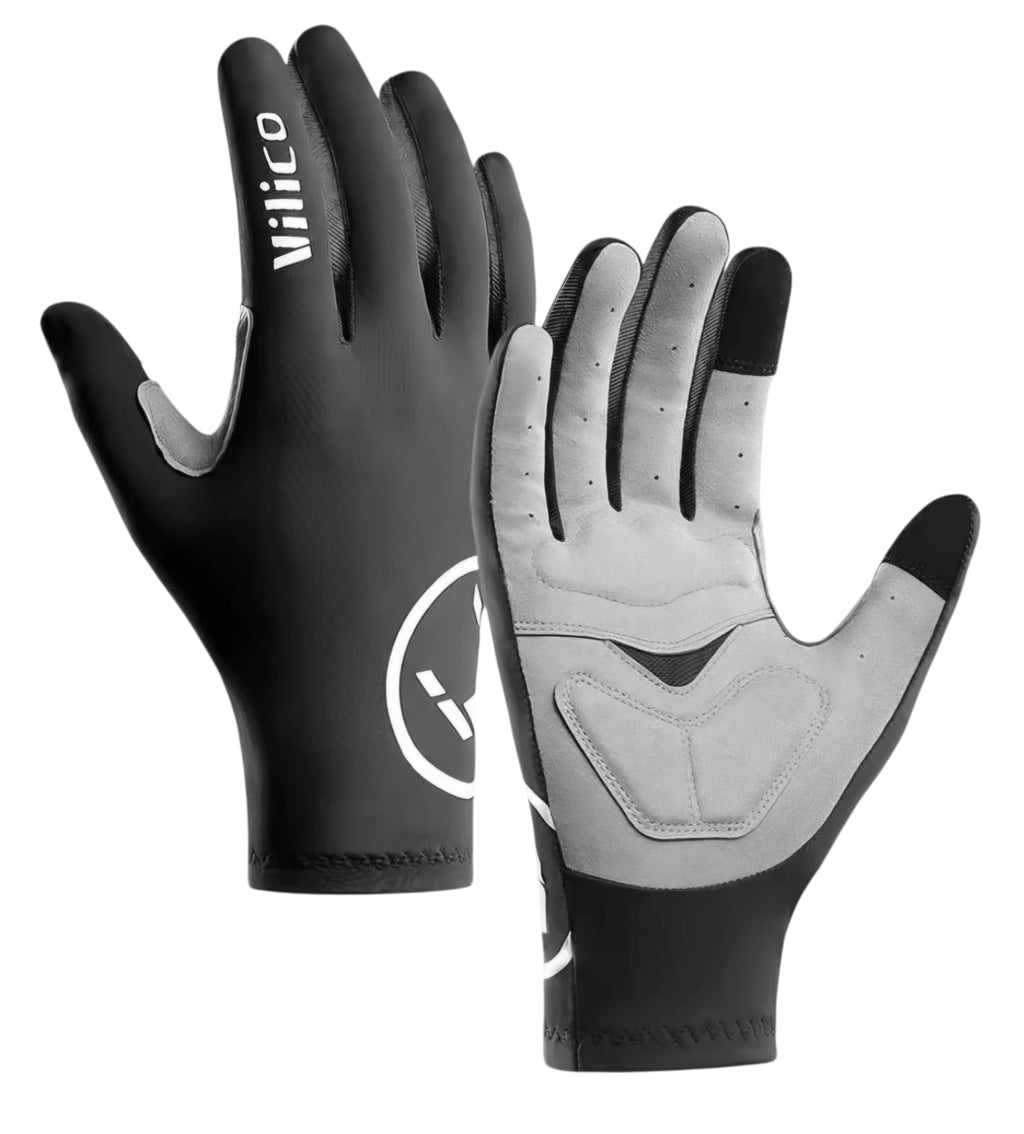 VILICO, Guantes de Ciclismo Completos, BMX, Mbt, Urbano, Ruta Pista.