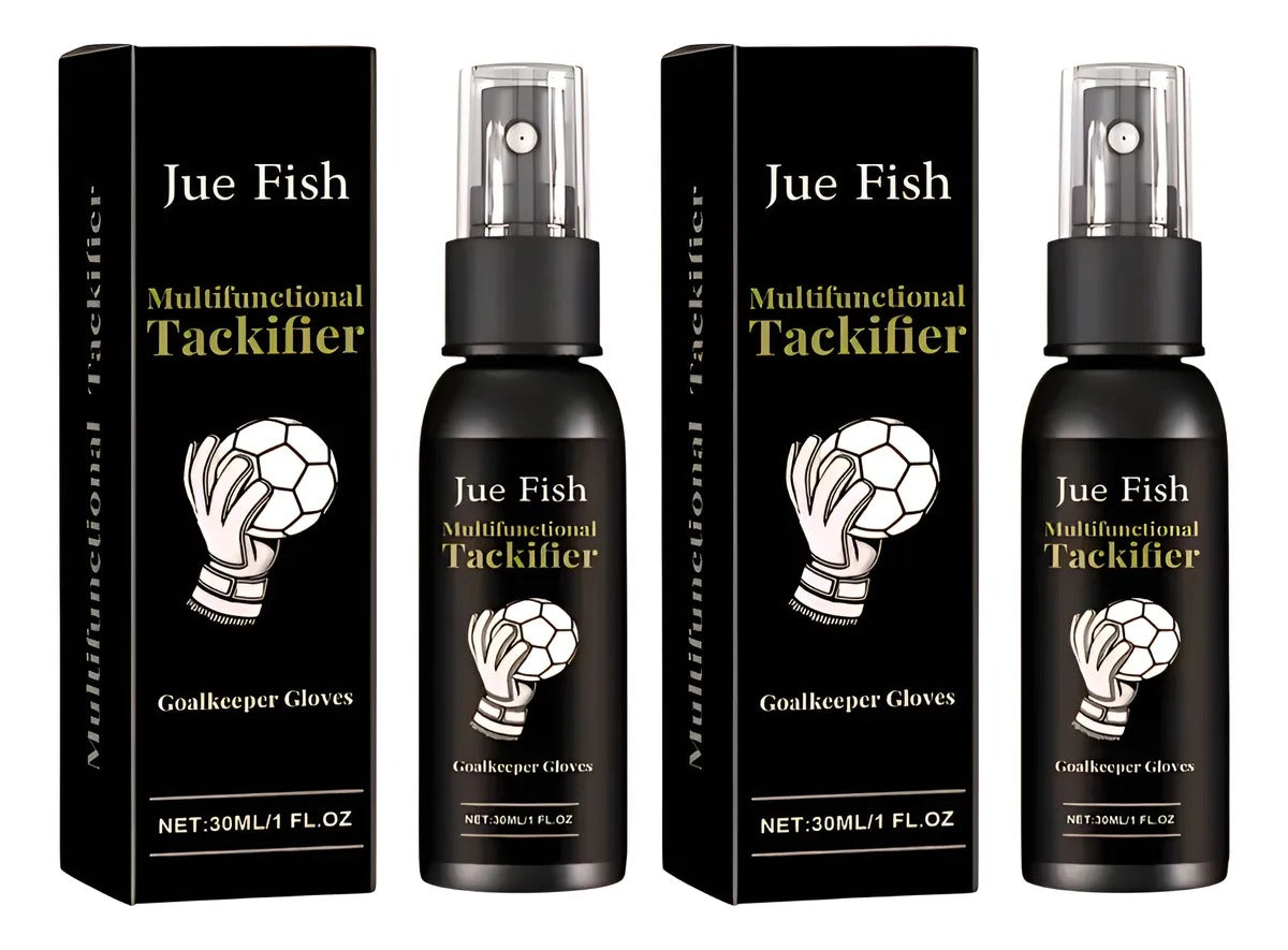 JUE FISH, Multifuncional Tackifier, Goalkeeper Gloves,  Antideslizante en Spray, Para Guantes Portero y Articulos Deportivos