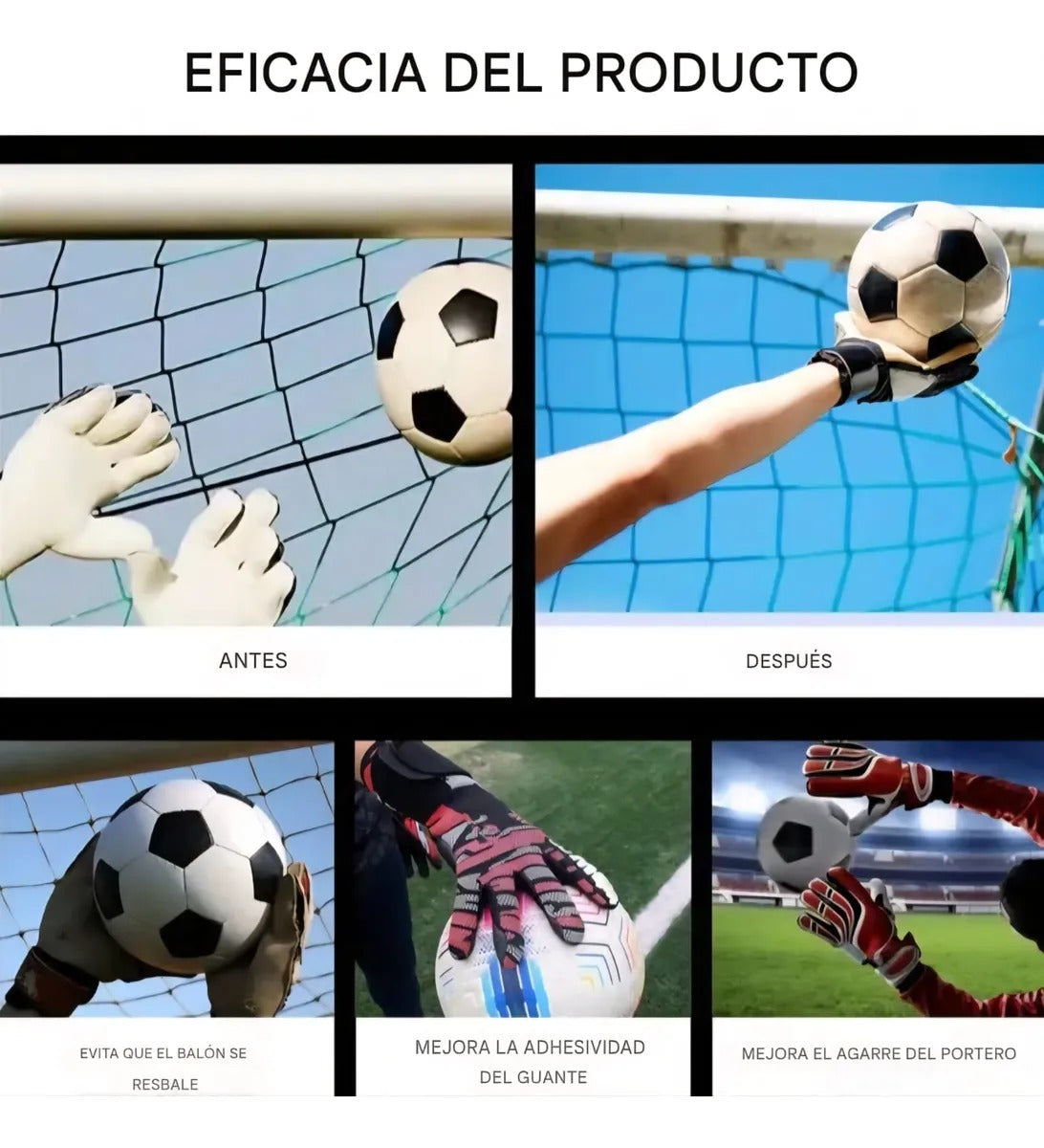 JUE FISH, Multifuncional Tackifier, Goalkeeper Gloves,  Antideslizante en Spray, Para Guantes Portero y Articulos Deportivos