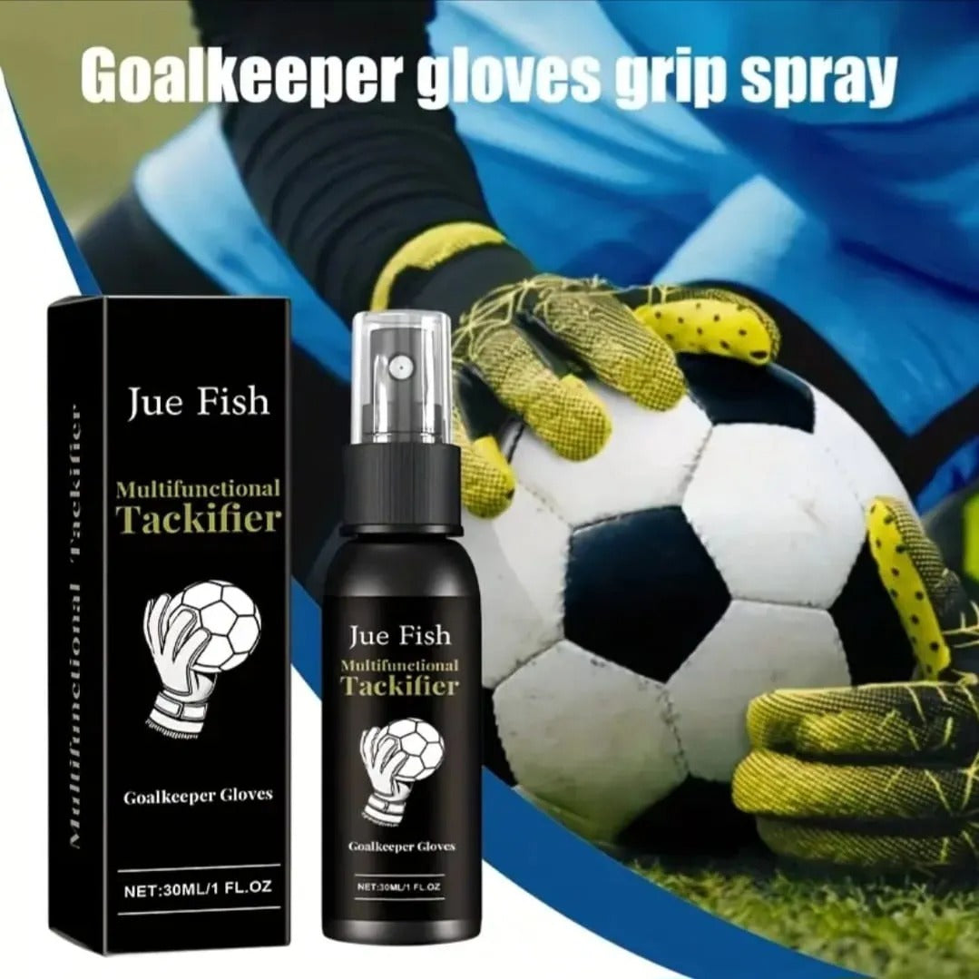 JUE FISH, Multifuncional Tackifier, Goalkeeper Gloves,  Antideslizante en Spray, Para Guantes Portero y Articulos Deportivos