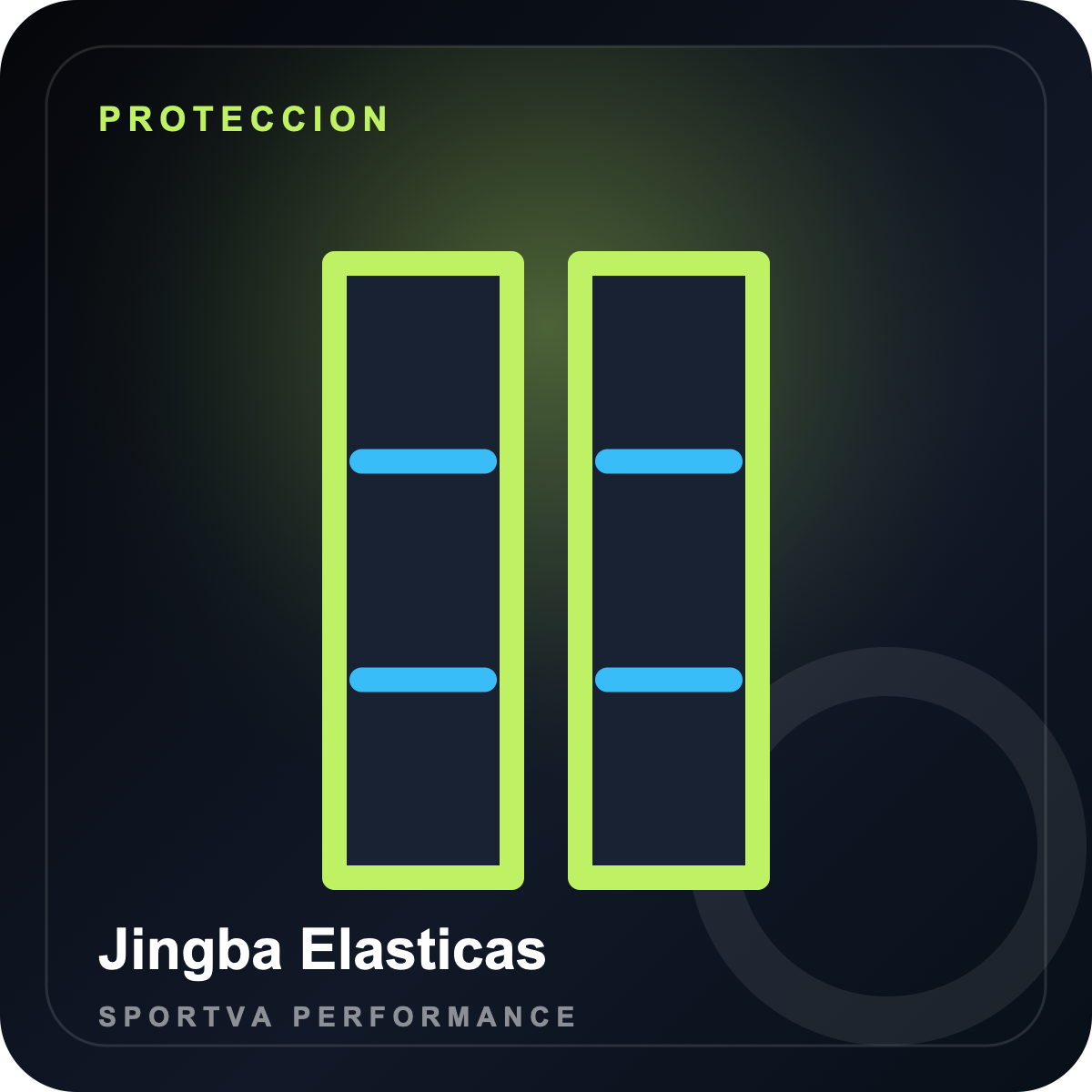 JINGBA SUPPORT Rodilleras Elásticas